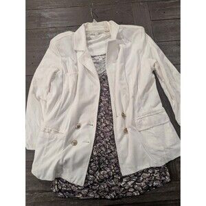 TWO Cabi Items Blazer And Blouse Womens Super Cute Read